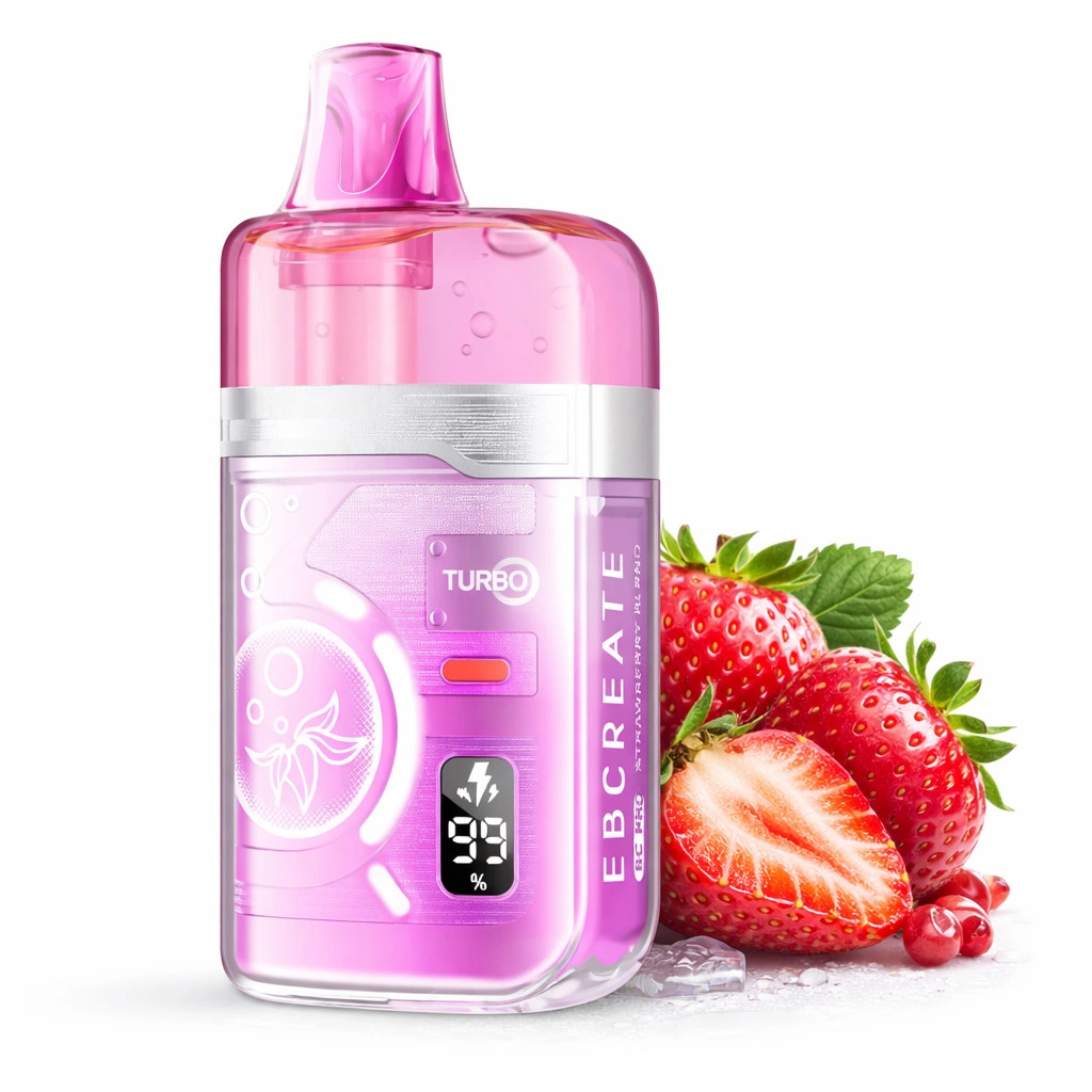 Одноразка Elf Bar EBCREATE BC PRO - Strawberry Blend (Клубничная Смесь) 40000