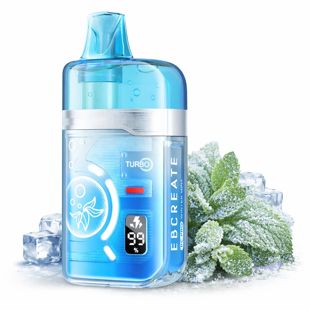 Одноразка Elf Bar EBCREATE BC PRO - Winter Mint (Зимова М'ята) 40000