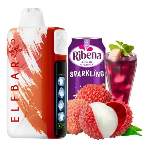 Одноразка Elf Bar Ice King - Ribena Lychee (Рябина Личи) 30000