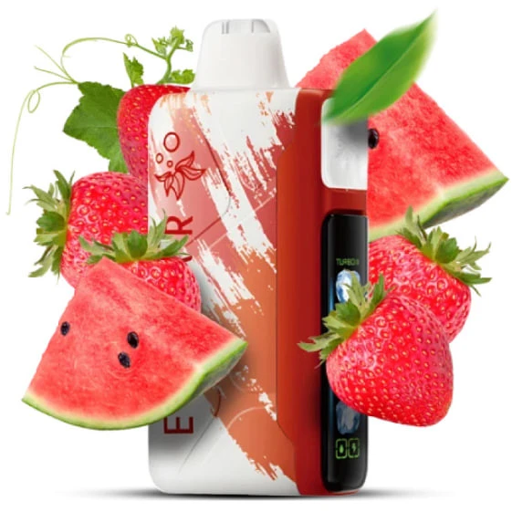Одноразка Elf Bar Ice King Strawberry Watermelon (Клубника Арбуз) 30000