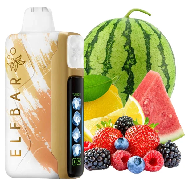 Одноразка Elf Bar Ice King Watermelon Lemon Berry (Кавун Лимон Ягоди) 40000