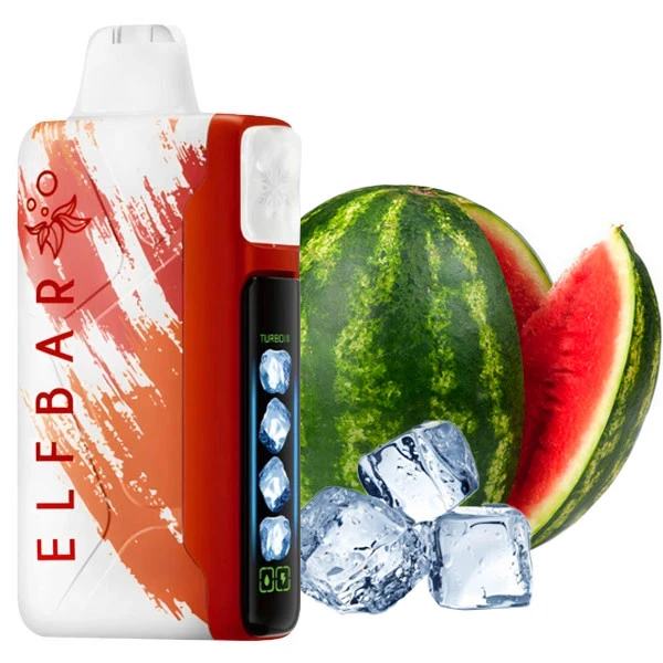 Одноразка Elf Bar Ice King Watermelon Ice (Арбуз Лёд) 40000
