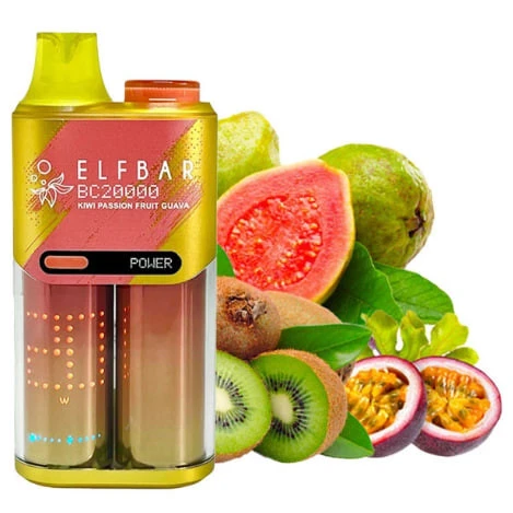 Одноразка Elf Bar Kiwi Passion Fruit Guava (Киви Маракуйя Гуава) BC20000