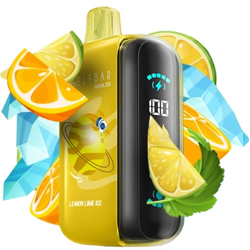 Одноразка Elf Bar Lemon Lime Ice (Лимон Лайм Лед) RAYA D3 25000