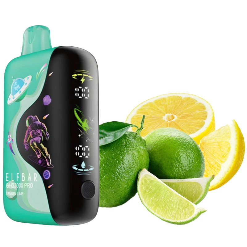 Одноразка Elf Bar Lemon Lime (Лимон Лайм) GH33000 PRO