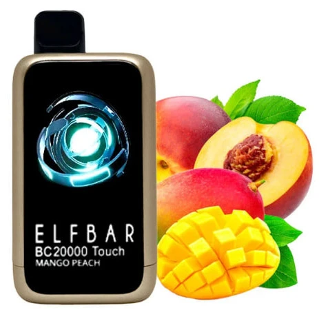 Одноразка Elf Bar Mango Peach (Манго Персик) BC20000 Touch