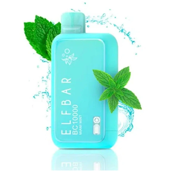 Одноразка Elf Bar Miami Mint (М'ята) BC 10000