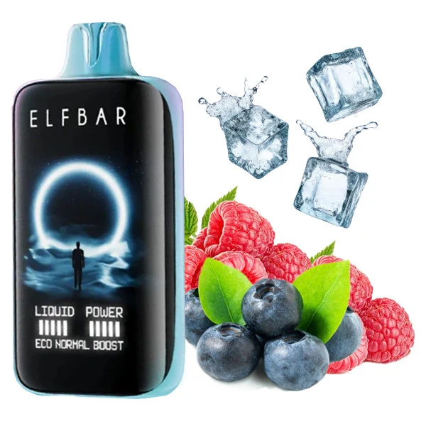 Одноразка Elf Bar Moonnight - Blue Razz Ice (Синя Малина Лід) 40000