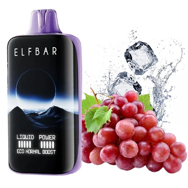 Одноразка Elf Bar Moonnight - Grape Ice (Виноград Лёд) 40000