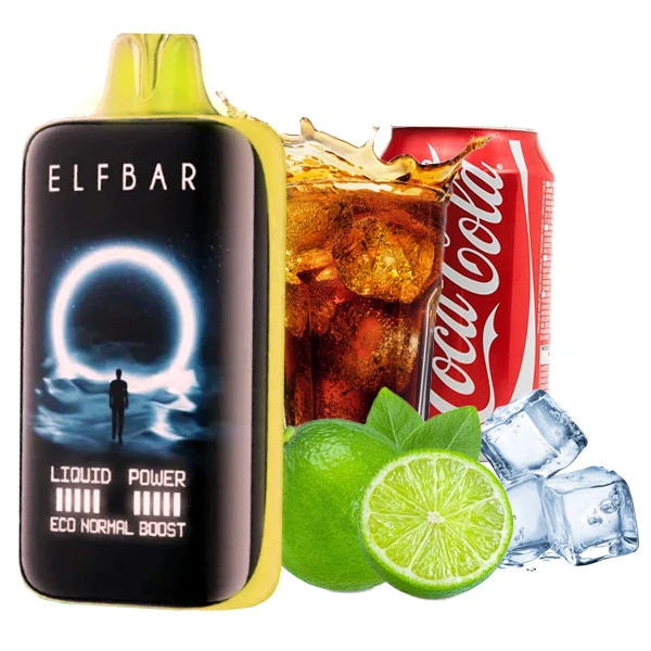 Одноразка Elf Bar Moonnight - Lime Cola (Лайм Кола) 40000