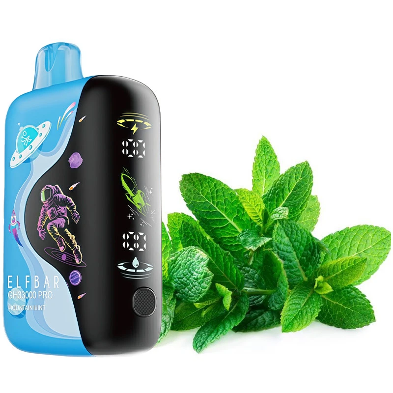 Одноразка Elf Bar Mountain Mint (Гірська М'ята) GH33000 PRO
