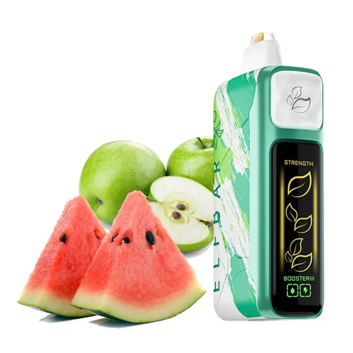 Одноразка Elf Bar Nic King - Sour Apple Watermelon (Кислое Яблоко Арбуз) 30000