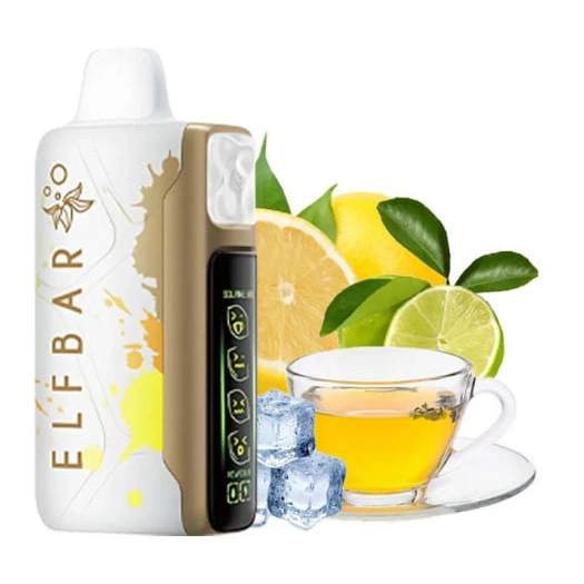 Одноразка Elf Bar Sour King - Lemon Lime Ice Tea (Лимон Лайм Лід Чай) 30000