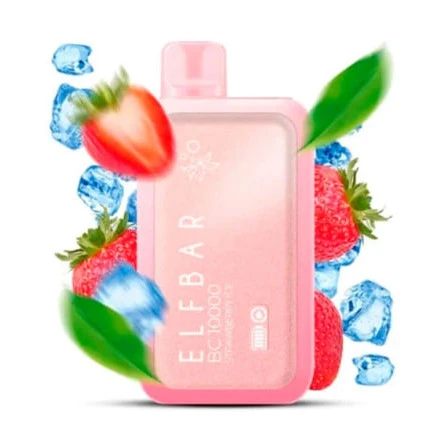 Одноразка Elf Bar Strawberry Ice (Полуниця Лід) BC 10000