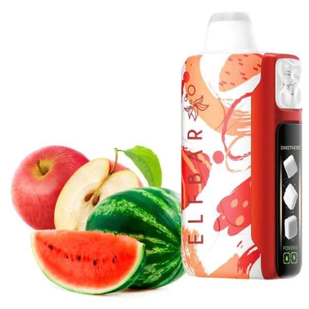 Одноразка Elf Bar Sweet King Apple Watermelon (Яблуко Кавун) 30000