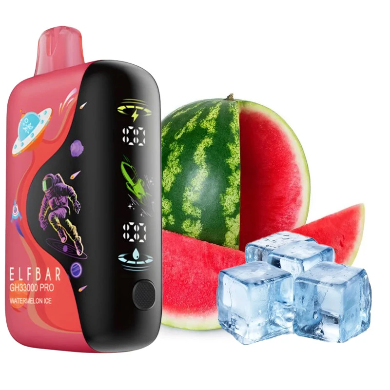 Одноразка Elf Bar Watermelon Ice (Арбуз Лёд) GH33000 PRO