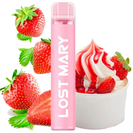 Одноразка Lost Mary Strawberry Ice Cream (Клубничное Мороженое) CM 1500 PRO