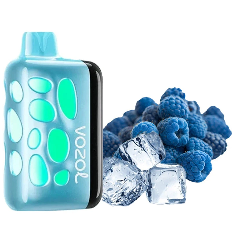 Одноразка Vozol Rave Blue Razz Ice (Синяя Малина Лёд) 40000