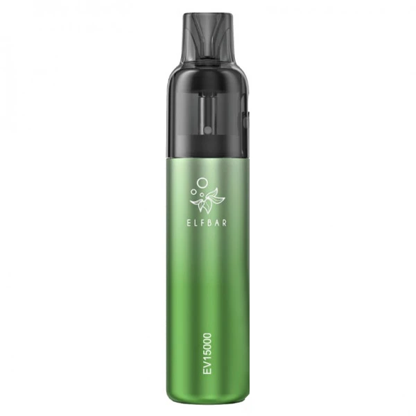 Одноразовый Elf Bar Refillable EV15000 Apple Green (Зеленый)