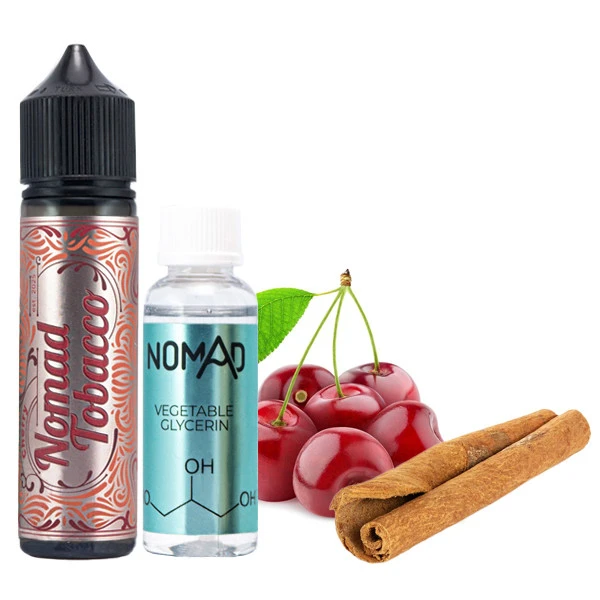 Органическая Жидкость Nomad Tobacco - Cherry (Табак Вишня) 60 МЛ 3 МГ Набор