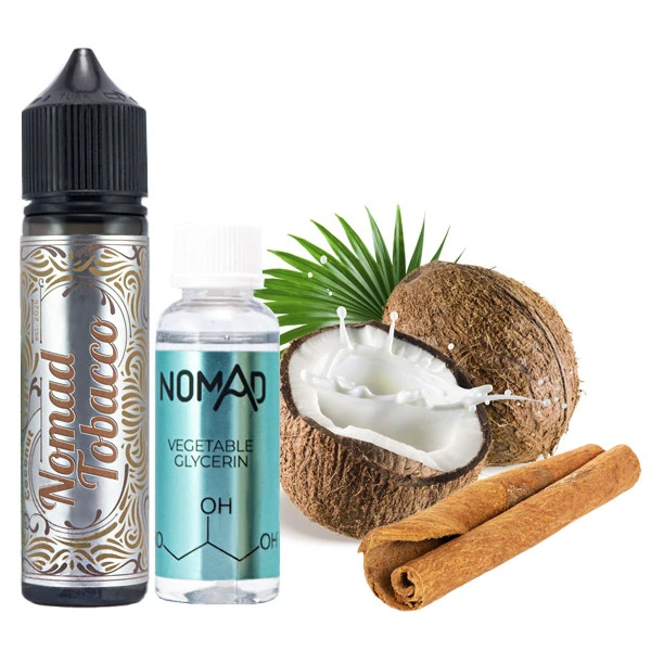 Органическая Жидкость Nomad Tobacco - Coconut (Табак Кокос) 60 МЛ 3 МГ Набор