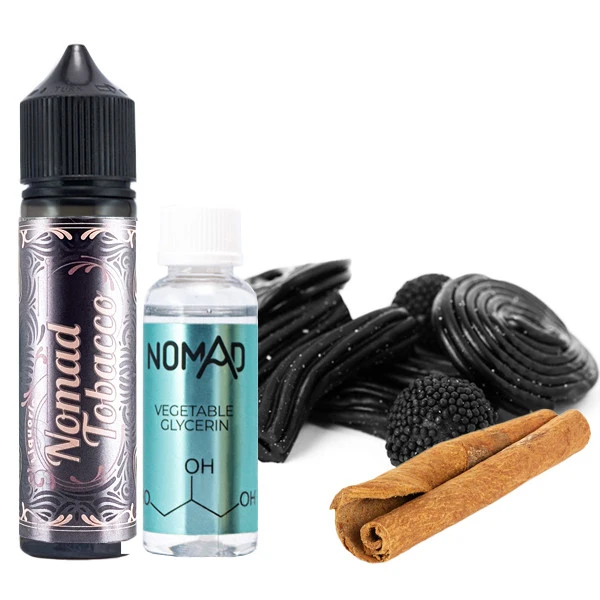 Органическая Жидкость Nomad Tobacco - Liquorice (Табак Лакрица) 60 МЛ 3 МГ Набор