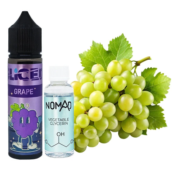 Органічна Рідина Sliced ​​Grape (Виноград) 60 МЛ 3 МГ Набір