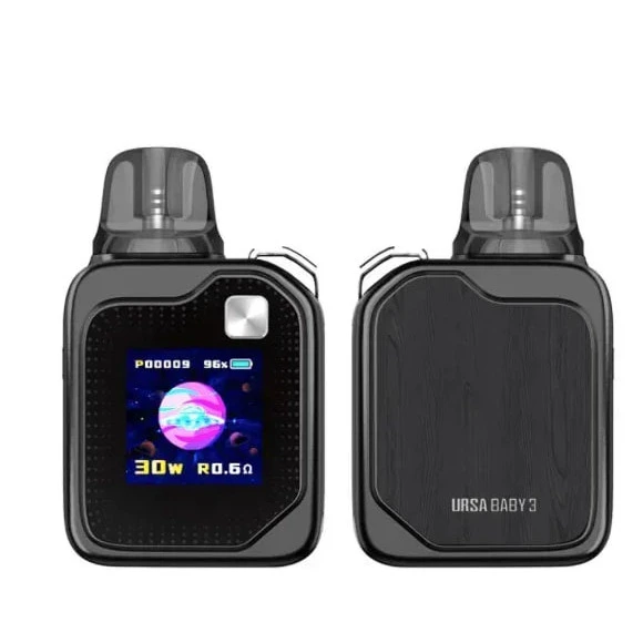Pod-Система Lost Vape Ursa Baby 3 Pod Kit Ebony Wood (Темный)
