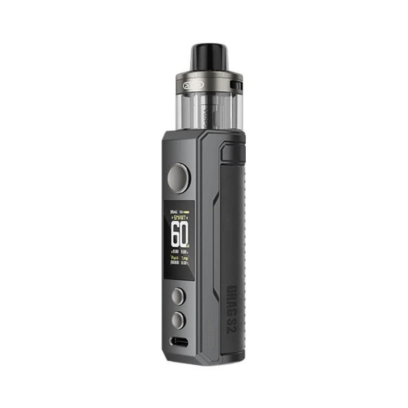Pod-Система Voopoo Drag S2 Gray Metal (Сірий-Металл)