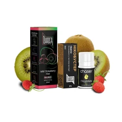 Набор Солевая Жидкость Chaser Black - Wild Strawberry Kiwi (Клубника Киви) 30 МЛ 50 МГ