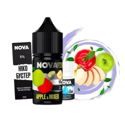 Набор Солевая Жидкость NOVA - Apple Mixed (Микс Яблок) 30 МЛ 50 МГ