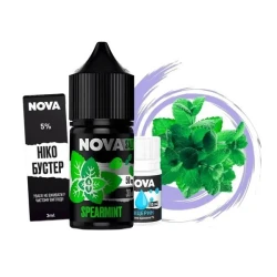Набор Солевая Жидкость NOVA - Spearmint (Мятная Жвачка) 30 МЛ 50 МГ