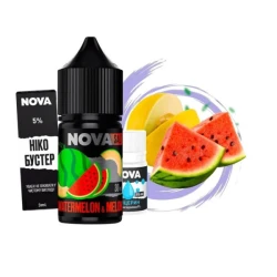 Набор Солевая Жидкость NOVA - Watermelon Melon (Арбуз Дыня) 30 МЛ 50 МГ