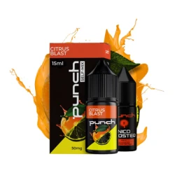 Набор Солевая Жидкость Punch - Citrus Blast (Апельсин Лайм) 15 МЛ 50 МГ