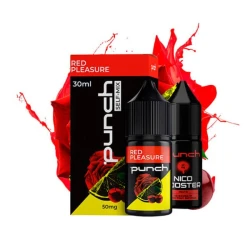 Набор Солевая Жидкость Punch - Red Pleasure (Роза Вишня Лайм) 30 МЛ 50 МГ