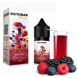 Набір Сольової Рідини Octobar Prime Berry Juice (Ягідний Сік) 30 мл 50 мг