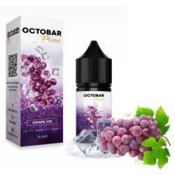 Набір Сольової Рідини Octobar Prime Grape Ice (Виноград Лід) 30 мл 50 мг