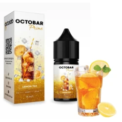 Набір Сольової Рідини Octobar Prime Lemon Tea (Чай Лимон) 30 мл 50 мг