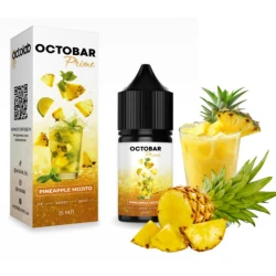 Набір Сольової Рідини Octobar Prime Pineapple Mojito (Мохіто Ананас) 30 мл 50 мг