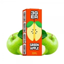 Солевая Жидкость 3GER Green Apple (Зеленое Яблоко) 30 Мл 50 Мг Набор