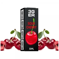 Солевая Жидкость 3GER Sour Cherry (Кислая Вишня) 30 Мл 50 Мг Набор