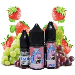 Набір сольової рідини Flavorlab RF 350 Strawberry Grapes (Полуниця Виноград) 30 мл 50 мг