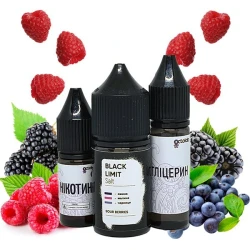 Набор Солевой жидкости Octolab Black Limit Sour Berries (Ежевика Малина Черника) 30 Мл 50 Мг
