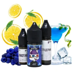Набор Солевой жидкости Octobar NFT Blue Razz (Ягодный Лимонад) 30 Мл 50 Мг