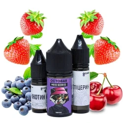 Набор Солевой жидкости Octobar NFT Mood Berries (Ягодный Микс) 30 Мл 50 Мг