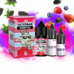 Набор Солевой жидкости Octobar NFT Berries Tea (Ягодный чай) 30 Мл 50 Мг