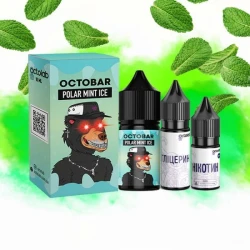 Набор Солевой жидкости Octobar NFT Polar Mint Ice (Мята Лед) 30 Мл 50 Мг