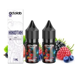 Набір Сольової рідини Octobar Strong Berries (Ягоди) 10 мл 50 мг