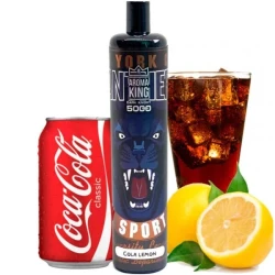 Одноразка Aroma King Dark Knight Cola Lemon (Кола Лимон) 0% 5000
