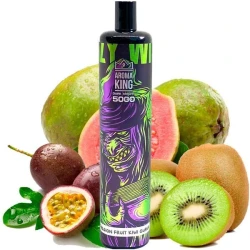 Одноразка Aroma King Dark Knight Passion Fruit Kiwi Guava (Киви Маракуйя Гуава) 0% 5000